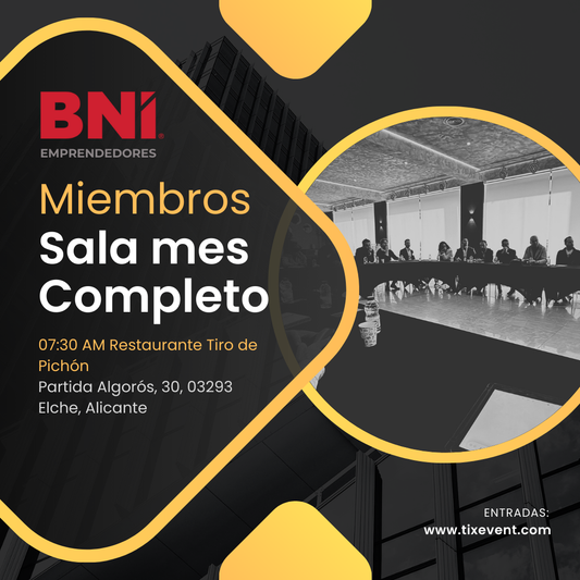 Enero 2025 - Solo miembros BNI Emprendedores Elche